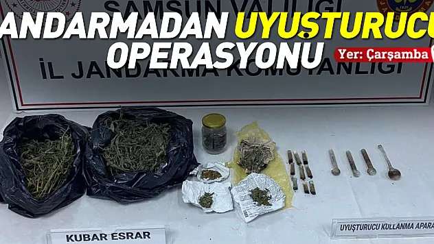 Jandarmadan operasyonu