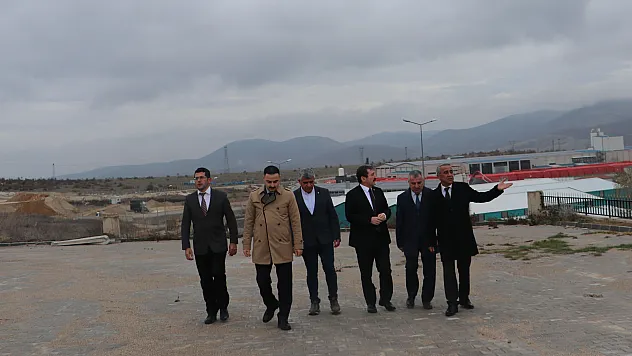 Vali Tavlı Havza OSB'yi Ziyaret Etti