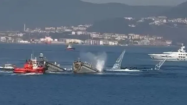 İzmit Körfez'inin ortasında can pazarı