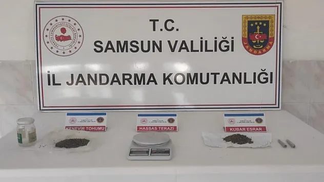 Uyuşturucuyla yakalandı!