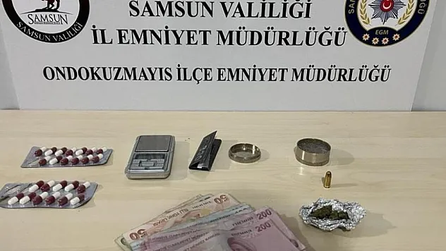Samsun'da uyuşturucuyla mücadele