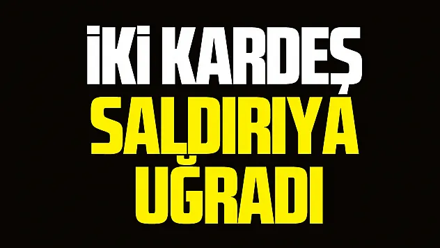 İki Kardeş Saldırıya uğradı
