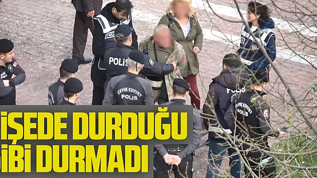 ŞİŞEDE DURDUĞU GİBİ DURMADI