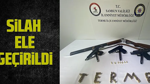 Silah Ele Geçirildi