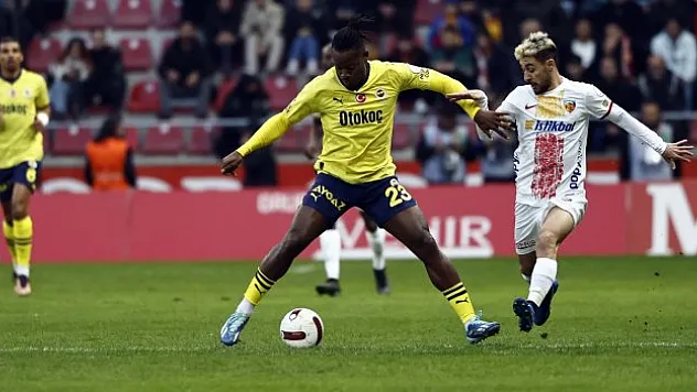 Kayserispor ilk kez kaybetti