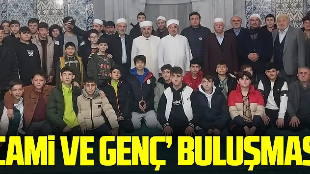 Çarşamba'da 'Cami ve Genç' Buluşması