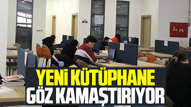 Yeni Kütüphane Göz Kamaştırıyor
