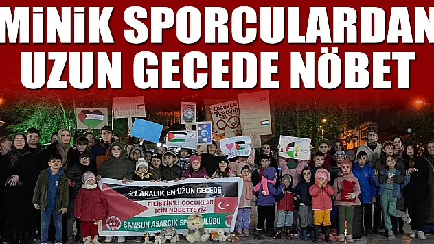 Minik Sporculardan Uzun Gecede Nöbet