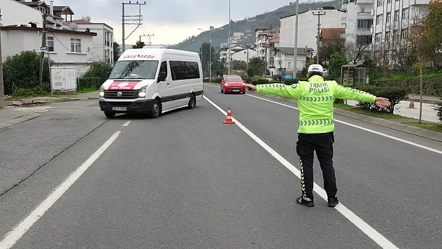Kış lastiği denetimlerine devam