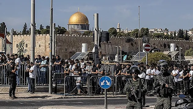 İsrail Güçleri Filistinlilere Müdhale Etti