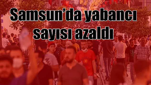 Yabancı sayısı azaldı