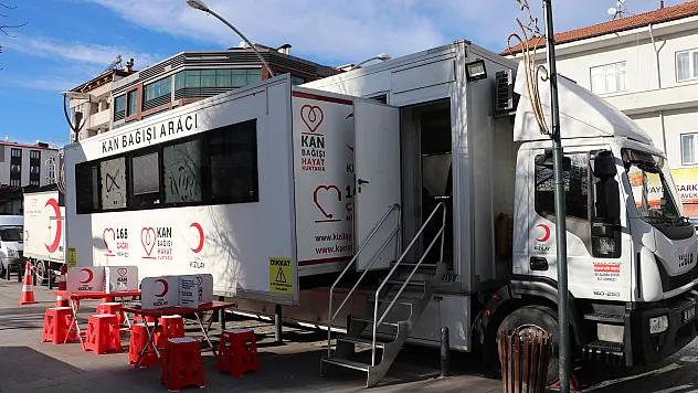 Kızılay iki günde 63 Ünite Kan Topladı