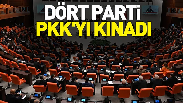 Dört Parti PKK'yı Kınadı
