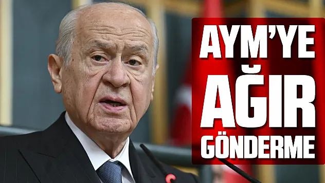 AYM'YE AĞIR GÖNDERME