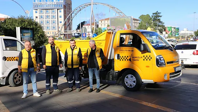 çöp taşıyan taksiler