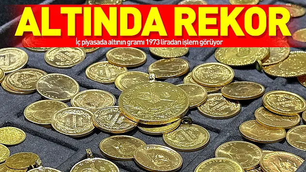 ALTINDA REKOR