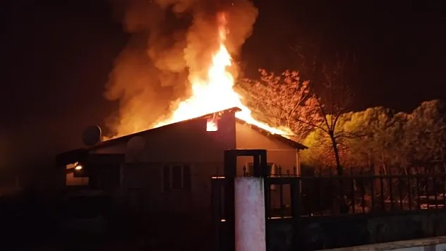 Çorlu'da yangın çıktı