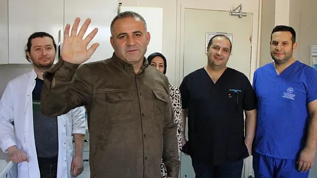 Ölümcül ateşten 'buz' operasyonuyla kurtuldu