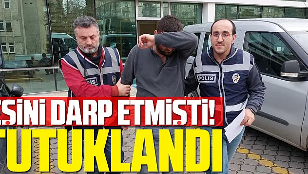 İki Çocuk Annesi Eşini Darp etmişti!