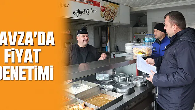 Havza'da Fiyat Denetimi