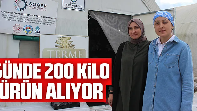Kadın girişimciler günde 200 kilo ürün alıyor
