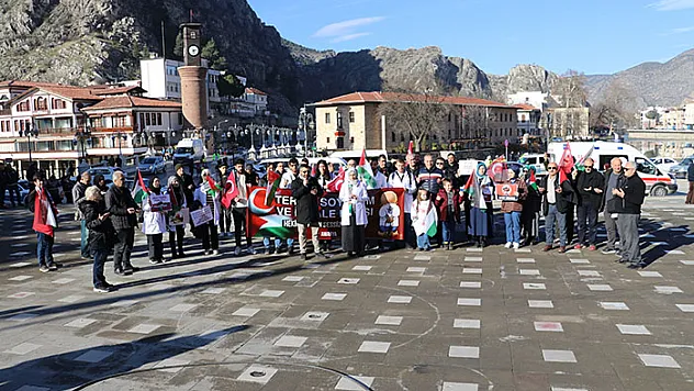 Gazze'ye destek için 'sessiz yürüyüş'