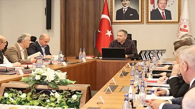 İçişleri Bakanlığı Güvenlik ve İstihbarat Toplantısı gerçekleştirildi