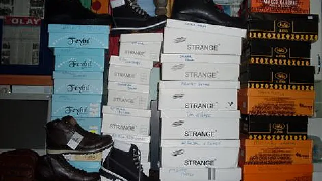 TB' dan ÇABED üyelerine ayakkabı yardımı