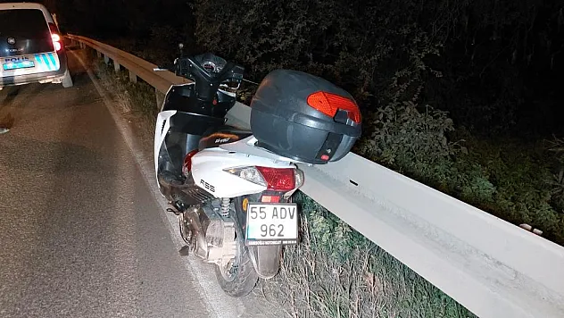 Motosiklet Kazasında 1 Yaralı