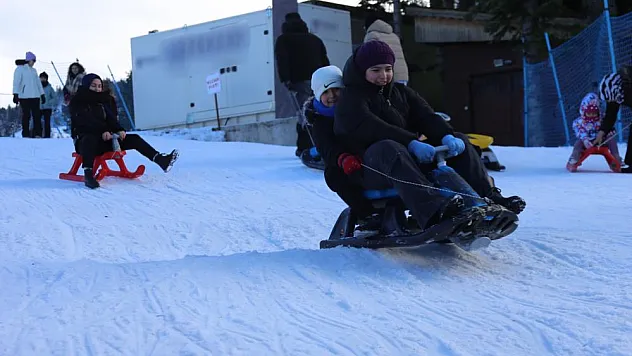 Ilgaz'da hafta sonu yoğunluğu