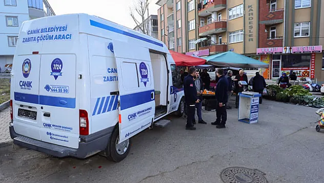 Mobil Zabıta Çözüm Merkezi Hizmete Sunuldu