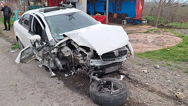 Samsun'da trafik kazası