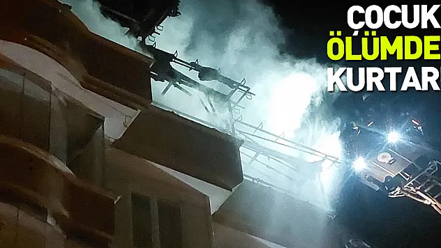 Çocuk ölümden kurtardı