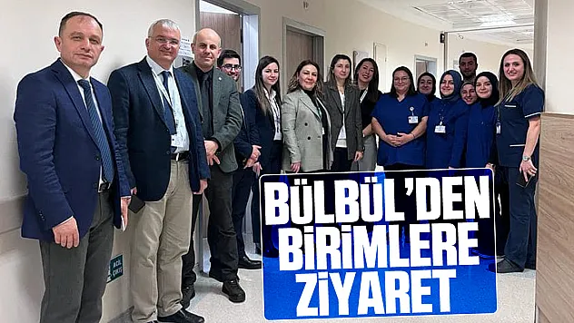 BÜLBÜL'DEN MESAİ ARKADAŞLARINA ZİYARET