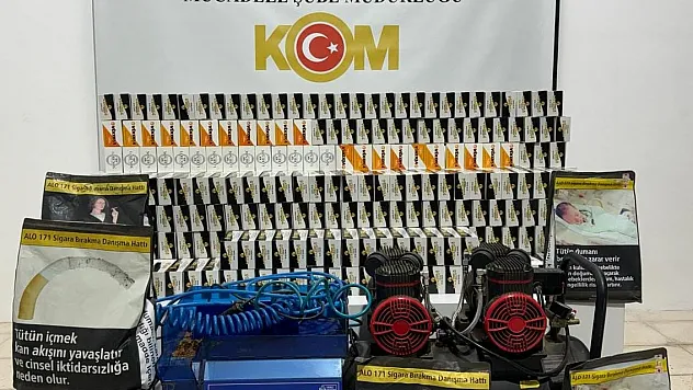 KAÇAK SİGARA SATIŞINA GÖZALTI