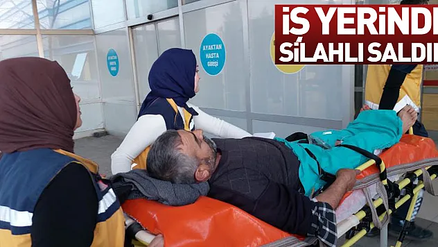 İş yerinde silahlı saldırı