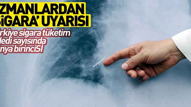 'SİGARA' UYARISI