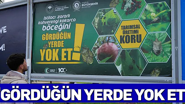 'Gördüğün yerde yok et'