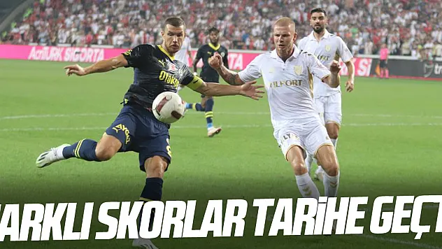 Farklı skorlar tarihe geçti