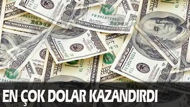 En çok dolar kazandırdı