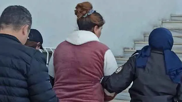 10 yıl hapis cezası bulunan kadın yakalandı