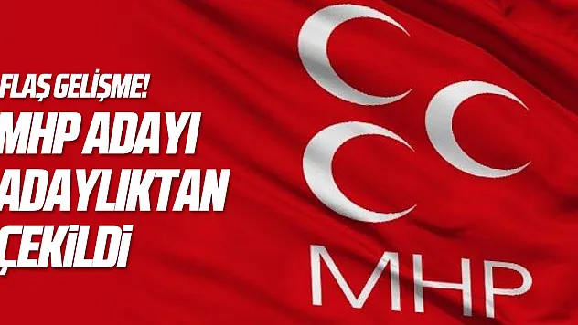 Söğüt'te MHP adayı adaylıktan çekildi