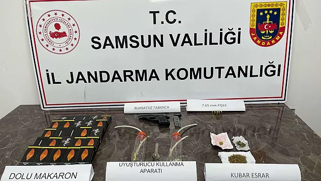 1 kişi Uyuşturucudan Yakalandı