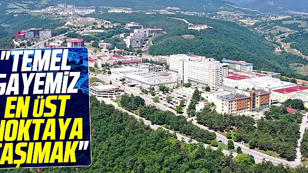 'Temel gayemiz, en üst noktaya taşımak'