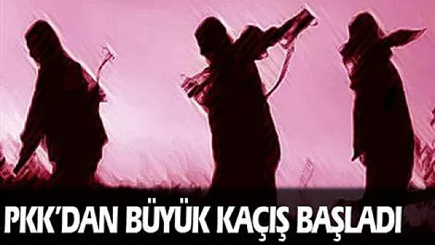PKK'da çözülme başladı