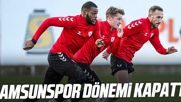 Samsunspor Transfer Dönemini Kapattı