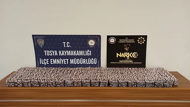 27BİN 967SENTETİK ECZA YAKALANDI