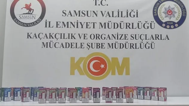 Elektronik sigara ele geçirildi