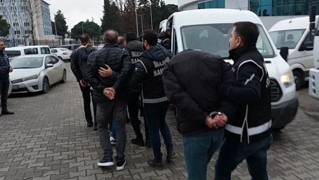 Suç örgütünde 8 kişi adliyede