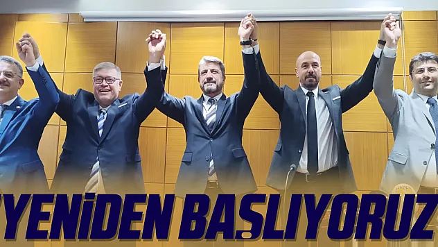'Yeniden Başlıyoruz'